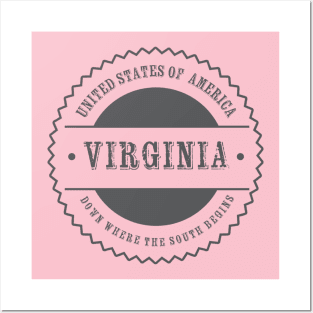 Virginia State Posters and Art